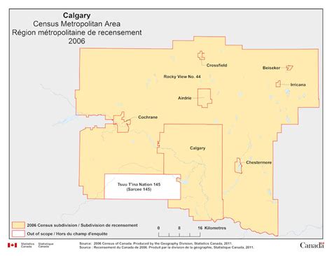 census metropolitan area calgary